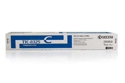 Toner KYOCERA TK8325 Cyan original Toner KYOCERA TK8325 Cyan original