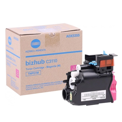 Toner MINOLTA TNP-51M Magenta - BizHub C3110 original Toner MINOLTA TNP-51M Magenta - BizHub C3110 original