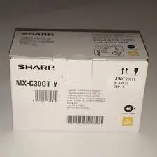 Toner SHARP MX-C30GTY Yellow original Toner SHARP MX-C30GTY Yellow original