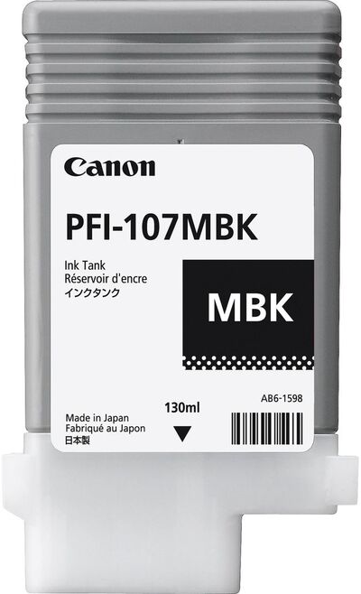 Črnilo CANON PFI-107MBK Matt Black original Črnilo CANON PFI-107MBK Matt Black original