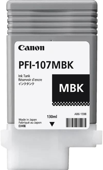 Črnilo CANON PFI-107MBK Matt Black original Črnilo CANON PFI-107MBK Matt Black original