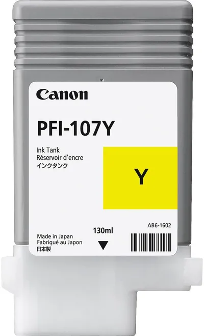 Črnilo CANON PFI-107Y Yellow original Črnilo CANON PFI-107Y Yellow original