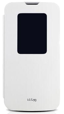 Oprema za mobitel LG L90 torbica z oknom - bela Oprema za mobitel LG L90 torbica z oknom - bela