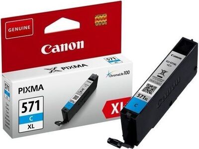 Črnilo CANON CLI-571C XL Cyan original Črnilo CANON CLI-571C XL Cyan original