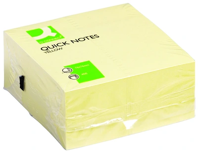 Lističi samolepilni 76x76mm 400 listov Q-Connect KF01346 rumen Lističi samolepilni 76x76mm 400 listov Q-Connect KF01346 rumen