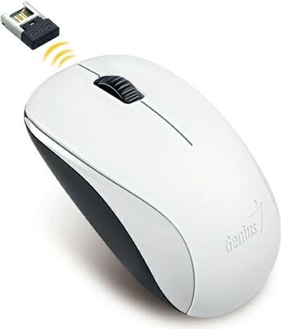 Miška GENIUS NX-7000 BlueEye Wireless - bela Miška GENIUS NX-7000 BlueEye Wireless - bela