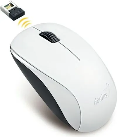 Miška GENIUS NX-7000 BlueEye Wireless - bela Miška GENIUS NX-7000 BlueEye Wireless - bela