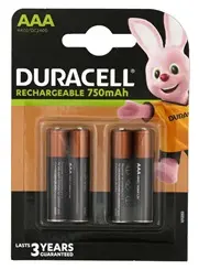 Baterija DURACELL polnilna AAA 750mAh 4/1 Baterija DURACELL polnilna AAA 750mAh 4/1