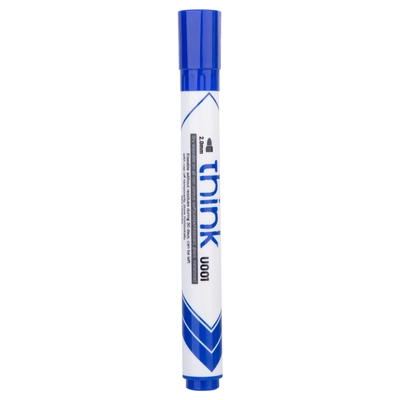 Marker za belo tablo 2mm Deli EU00130 okrogla konica moder Marker za belo tablo 2mm Deli EU00130 okrogla konica moder