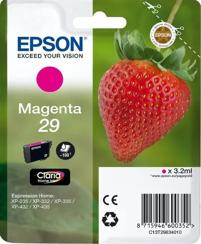 Črnilo EPSON T29834010 Magenta No.29 original Črnilo EPSON T29834010 Magenta No.29 original