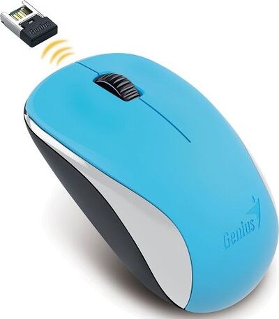 Miška GENIUS NX-7000 BlueEye Wireless - modra Miška GENIUS NX-7000 BlueEye Wireless - modra