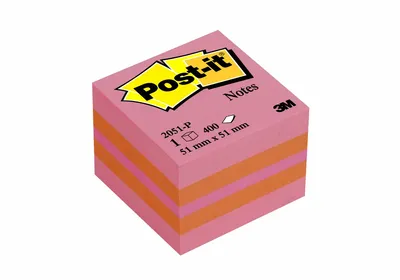 Lističi samolepilni 51x51mm 400 listov 3M 2051P Lističi samolepilni 51x51mm 400 listov 3M 2051P