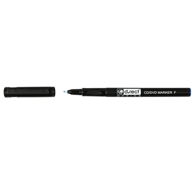 Marker permanentni 0,7mm CD/DVD d.rect F moder Marker permanentni 0,7mm CD/DVD d.rect F moder