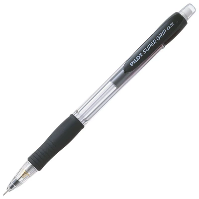 Tehnični svinčnik 0,5 Pilot Super grip H-185-SL črn Tehnični svinčnik 0,5 Pilot Super grip H-185-SL črn