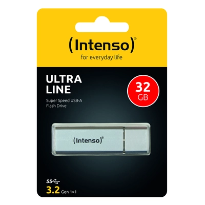 USB 3.0 Flash drive 32GB INTENSO Ultra Line - srebrn USB 3.0 Flash drive 32GB INTENSO Ultra Line - srebrn