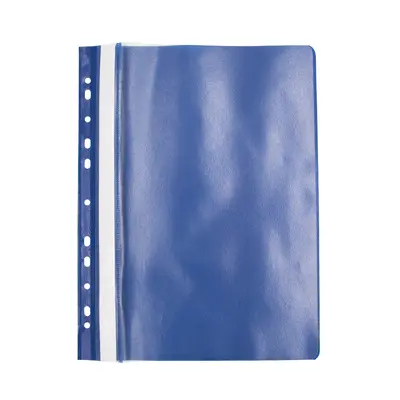 Mapa s kovinsko sponko 235x310mm vložna 1/1 modra Mapa s kovinsko sponko 235x310mm vložna 1/1 modra