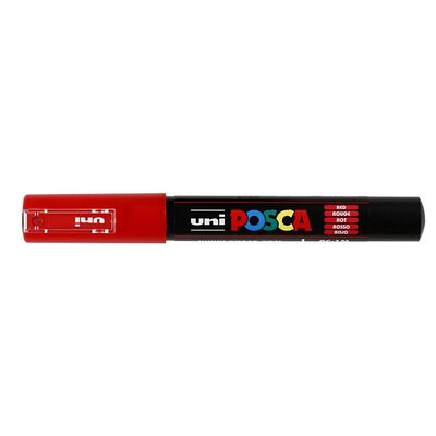 Marker permanentni Uni Posca PC-1M 0,7mm rdeč Marker permanentni Uni Posca PC-1M 0,7mm rdeč