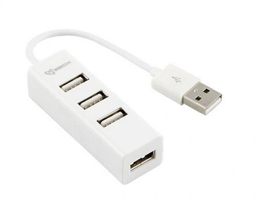 USB hub 2.0 SBOX H-204 externi 4-portni - white USB hub 2.0 SBOX H-204 externi 4-portni - white
