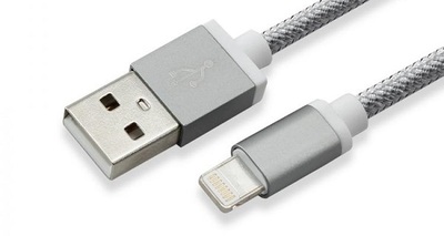 Kabel Lightning USB SBOX polnilec,data - iPad, iPhone5/6/7 - 1.5m Grey Kabel Lightning USB SBOX polnilec,data - iPad, iPhone5/6/7 - 1.5m Grey