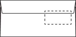 Kuverta ABT LOZ silikon 110x220mm za HUB 3, okno 25x55mm Kuverta ABT LOZ silikon 110x220mm za HUB 3, okno 25x55mm