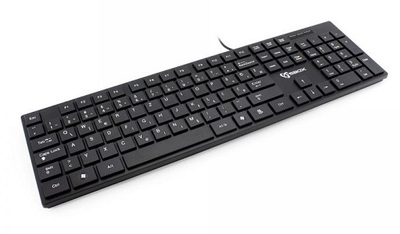 Tipkovnica SBOX K-18 HR Layout - črna - USB Tipkovnica SBOX K-18 HR Layout - črna - USB