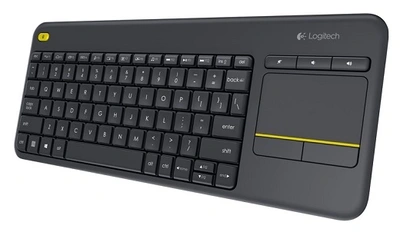 Tipkovnica LOGITECH K400+ Wireless Touch - Black Tipkovnica LOGITECH K400+ Wireless Touch - Black