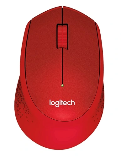 Miška LOGITECH M330 Wireless Silent Plus - Red Miška LOGITECH M330 Wireless Silent Plus - Red