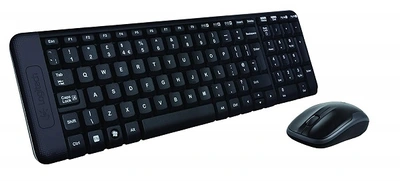 Tipkovnica LOGITECH MK220 Wireless Desktop (tipkovnica+miška) črna Tipkovnica LOGITECH MK220 Wireless Desktop (tipkovnica+miška) črna