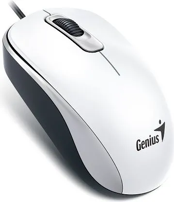 Miška GENIUS DX-110 Optical Mouse White USB Miška GENIUS DX-110 Optical Mouse White USB