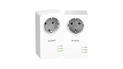 Mrežni adapter D-LINK Powerline DHP-P601 AV2 1000HD Gigabit Passthrough Kit Mrežni adapter D-LINK Powerline DHP-P601 AV2 1000HD Gigabit Passthrough Kit