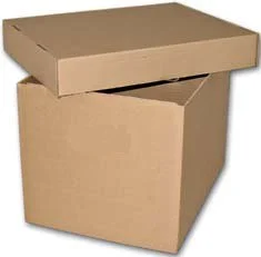 Škatla kartonska arhivska s pokrovom 300x300x400mm troslojna rjava Škatla kartonska arhivska s pokrovom 300x300x400mm troslojna rjava