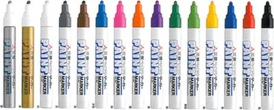 Marker permanentni 2,2-2,8mm Uni PX-20 bel Marker permanentni 2,2-2,8mm Uni PX-20 bel