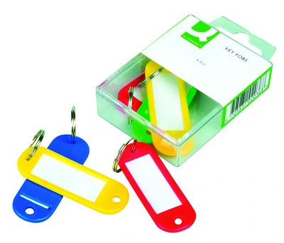 Obesek za ključe plastičen Q-connect 6/1 Obesek za ključe plastičen Q-connect 6/1