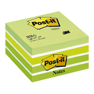 Lističi samolepilni 76x76mm 450 listov Pastel Green Post-it 3M.2028G Lističi samolepilni 76x76mm 450 listov Pastel Green Post-it 3M.2028G