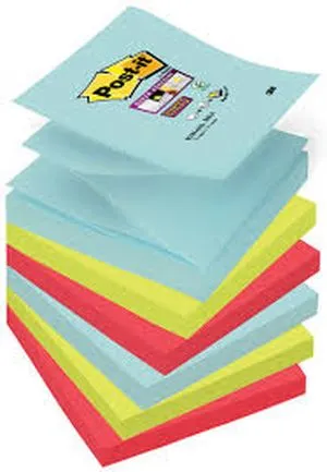 Lističi samolepilni 76X76mm 6x90 "Z" lističev Post-it R330-6SS MIAMI Lističi samolepilni 76X76mm 6x90 "Z" lističev Post-it R330-6SS MIAMI