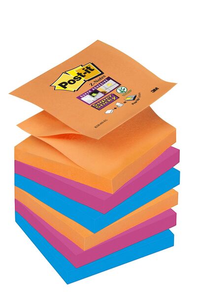 Lističi samolepilni 76X76mm 6x90 "Z" lističev Post-it R330-6SS BANGKOK Lističi samolepilni 76X76mm 6x90 "Z" lističev Post-it R330-6SS BANGKOK