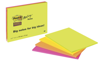 Lističi samolepilni 203x152mm 180 listov 3M Post-it 6845 + čaša gratis Lističi samolepilni 203x152mm 180 listov 3M Post-it 6845 + čaša gratis