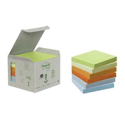 Lističi samolepilni 76x76mm 6x100 listov Eko 3M Post-it 654 Rainbow Lističi samolepilni 76x76mm 6x100 listov Eko 3M Post-it 654 Rainbow