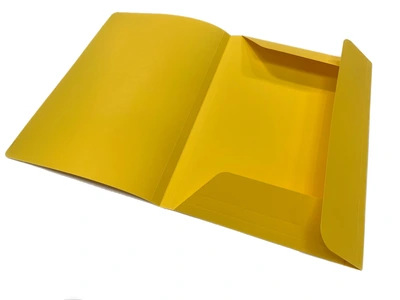 Mapa prešpan klapa A4 rumena 250x330mm Mapa prešpan klapa A4 rumena 250x330mm