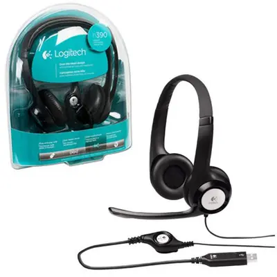 Slušalke z mikrofonom LOGITECH H390 USB Slušalke z mikrofonom LOGITECH H390 USB