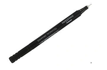 Flomaster 0,3mm za tehnično risanje Zebra črn Flomaster 0,3mm za tehnično risanje Zebra črn