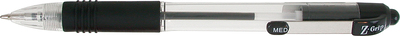 Kemični svinčnik Zebra Z-Grip 1,0 črn izpis Kemični svinčnik Zebra Z-Grip 1,0 črn izpis
