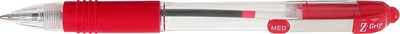 Kemični svinčnik Zebra Z-Grip 1,0 rdeč izpis Kemični svinčnik Zebra Z-Grip 1,0 rdeč izpis
