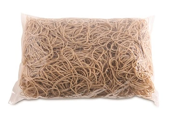 Elastika premera fi 70mm 1kg natur Elastika premera fi 70mm 1kg natur