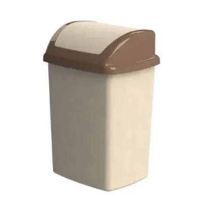 Koš za odpadke pvc 10l klik-klak, sort