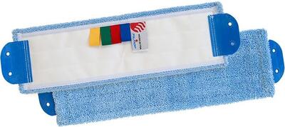 Mop/zamenljivo brisalo za čiščenje tal 40cm speedy mikrofibra - moder