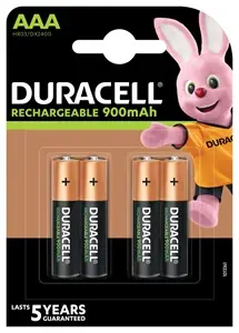 Baterija DURACELL polnilna AAA 850/900mAh 4/1 Baterija DURACELL polnilna AAA 850/900mAh 4/1