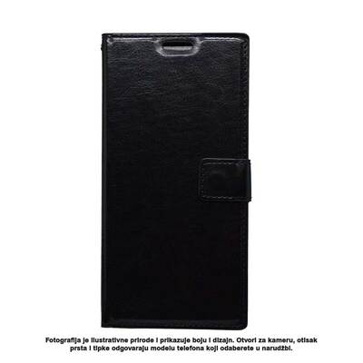 Oprema za mobitel SAMSUNG Galaxy A7 (A750F) preklopna torbica črna Oprema za mobitel SAMSUNG Galaxy A7 (A750F) preklopna torbica črna