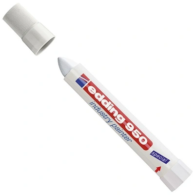 Marker permanentni industrijski 10mm Edding 950 bel Marker permanentni industrijski 10mm Edding 950 bel