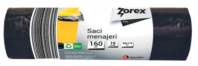 Vrečke za smeti 160L 95x110cm 10/1 LDPE Zorex Pro Vrečke za smeti 160L 95x110cm 10/1 LDPE Zorex Pro